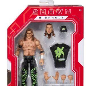 New in Box WWE Legends Ultimate Edition DX Shawn Michaels 6 in Action Figure